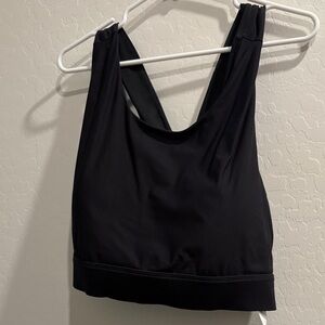 Women's Black Sports Bra